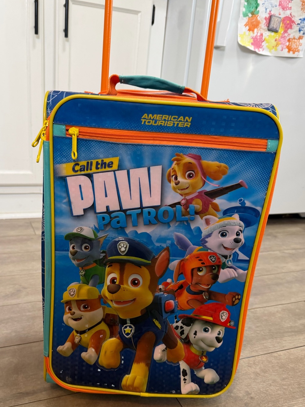 American Tourister Paw Patrol Kids Roller Bag Luggage Suitcase